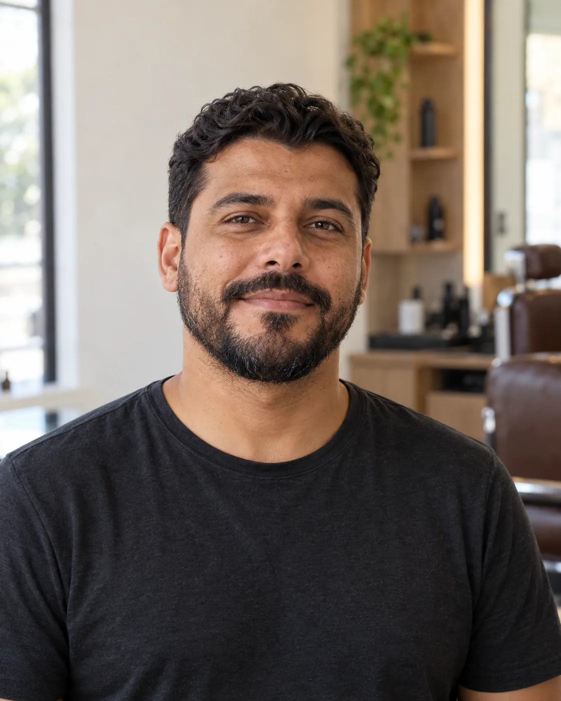 Retrato ilustrativo de Marcos Ventura, personagem fictício